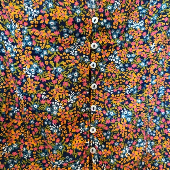 Free People I Found You Printed Top in Size Large - Picture 8 of 15